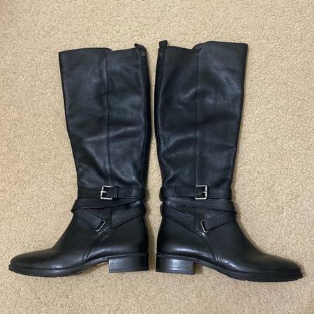 NEW Size 6.5 SAM EDELMAN Women’s Pansy Leather Boots 1
