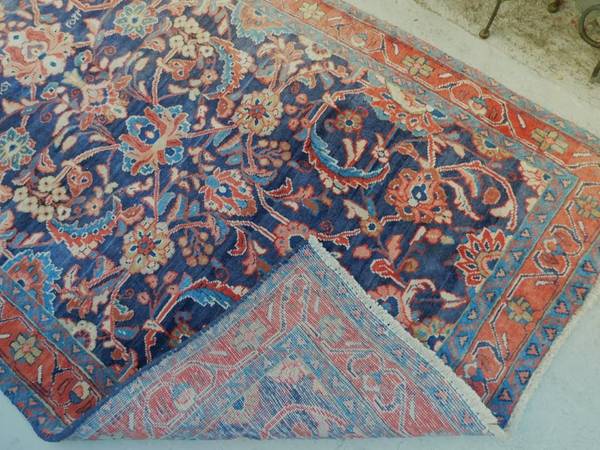 10.3x3.7 Excellent condition clean Persian runner rug 100% thick wool 1