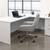 Napa White Office Desks . Various Configurations & Coordinating Pieces 6 thumbnail