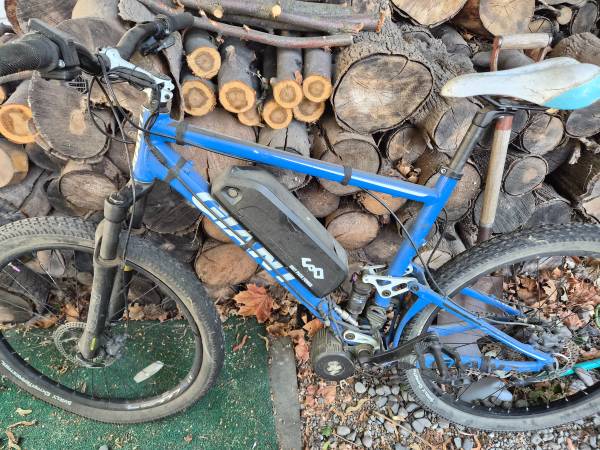Giant mtb converted to ebike 1