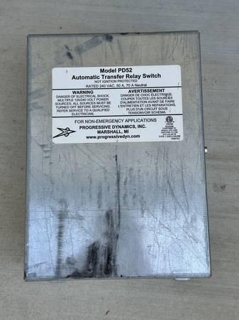 Progressive Dynamics PD52 Automatic Transfer Switch ATS 1