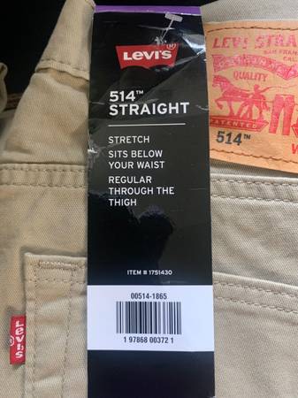 Levi’s 514 straight 1