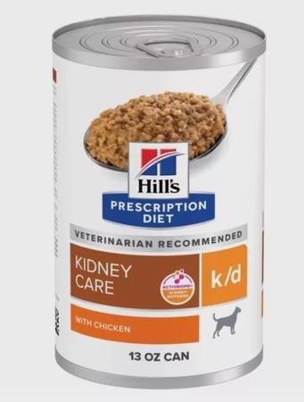 Hill's Prescription Diet k/d Kidney Care Chicken Canned Wet Dog Food.C 1