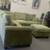 New 99x99 sage corduroy sectional  couch   / free delivery 1 thumbnail