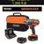 1/2 in. Impact Wrench Kit RIDGID 18V Brushless Two batteries and charger include 1 thumbnail