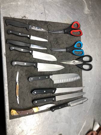 I do kitchen knife sharpening 1