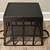 Black Wrought Iron Firewood Basket Carrier, Storage Holder Home Decor 9 thumbnail