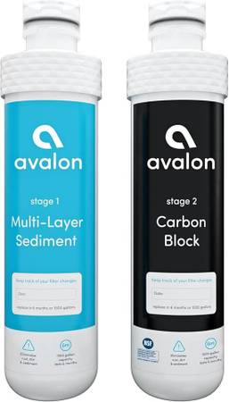 Avalon Genuine AVALONFILTER 2 Stage Replacement Filters Branded Bottle 1