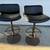 2 Vintage MCM Barstool Ilmari Tapiovaara Asko Mid-Century bronze base 1 thumbnail