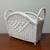 Vintage Wicker Rattan Basket Magazine Holder 3 thumbnail