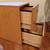 Solid oak two-drawer filing cabinet, 26"x24"x16" 3 thumbnail