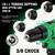 Cordless Rechargeable 20V Li-On Construction Drill Driver Screwdriver 5 thumbnail