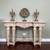 Marble Top Carved Legs Console/Foyer/Sofa Table 1 thumbnail