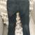 H&M Skinny Low Waist Ankle Moto Jeans - Black - Size 27 3 thumbnail