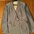 BIG AND LARGE PRIMO Gray Stripe  Double Breasted 3 Piece Suit 1 thumbnail