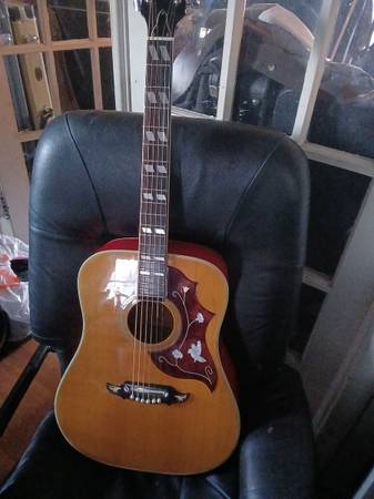 1968 Ventura Bruno Hummingbird Made in Japan - musical instruments