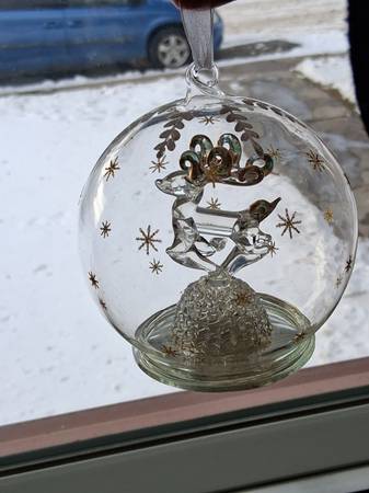 Reindeer ornament 1