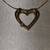 18k Gold Necklace and Heart, Petite Flawless Diamond 3 thumbnail