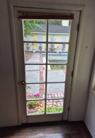 FLASH SALE!!! 36x80” single glazed french door 1