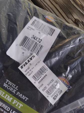 Dickies Pants 34x32 NEW IN PACKAGE - $1863435811665155122