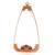 Large Vintage Bentwood Teardrop Shaped Hanging Candle Holder 1 thumbnail