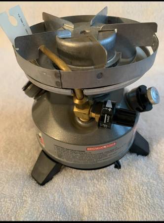 Coleman Peak 1 multi fuel stove - sporting goods - by owner - sale