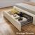🔥🔥TWIN Size LED Light Bed Frame with Drawer, Storage Headboard with 4 thumbnail