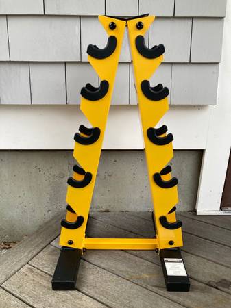Cap Barbell dumbbell rack five tier 1