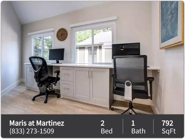 $2,289 / 2br - 792ft2 - 792 sqft 2 bd, 1 ba ready to lease! Come on over and check us out! (concord / pleasant hill / martinez)63946672237827122
