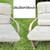 Used 4 removable waterproof garden chairs 2 thumbnail