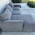Dark Grey Sectional Couch 3 thumbnail