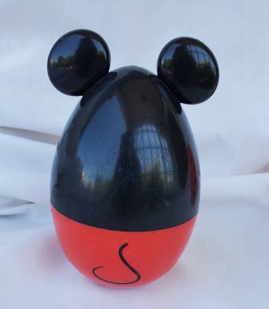 2011 Lote de 2 juguetes grandes Weebles Water Wobblies de Mickey Mouse y Tigger - $10 (Tacoma)63439403064835122