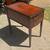 Beautiful Vintage Mahogany End Table with an Inlaid Leather Top 5 thumbnail