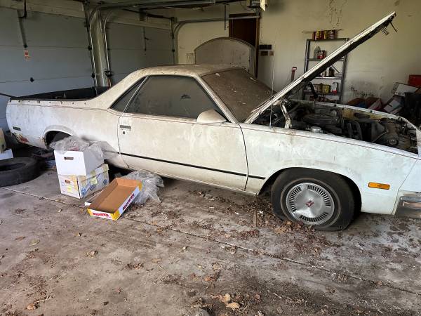 1987 El Camino - $800 (South Barrington)63618847541891122