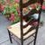 Vintage Solid Wood Ladderback Chair with Woven Rush Seat 3 thumbnail