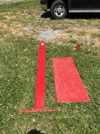 NEW Dump Garden cart frame + Tailgate 1