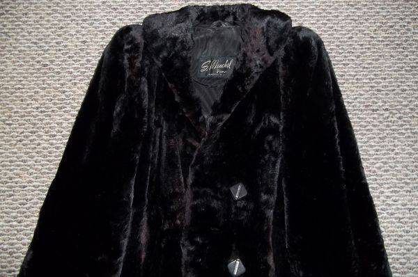 Vintage Sheared French Lapin Fur Coat * Full Pelts *