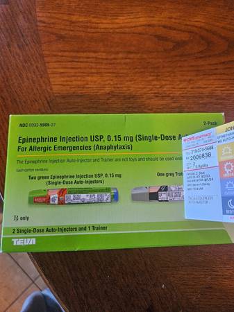 Epinephrine Injection Auto Injectors 1