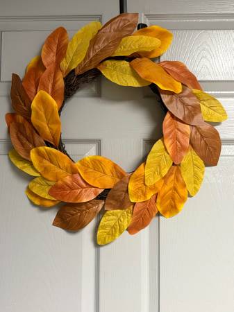 New Threshold 20" Fall Wreath 1