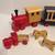 Vintage 21-Piece Painted Wooden Train Set, Int’l Silver Co., NIB 3 thumbnail