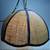 Vintage wicker hanging lamp shade 1 thumbnail