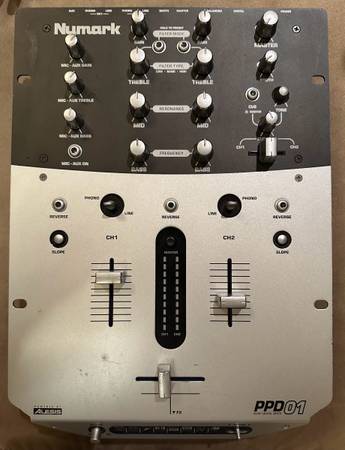 Numark PPD01 Professional DJ Mixer - musical instruments - by
