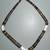 Vintage Natural Shell Heischi Beads 16" Choker Necklace 1 thumbnail