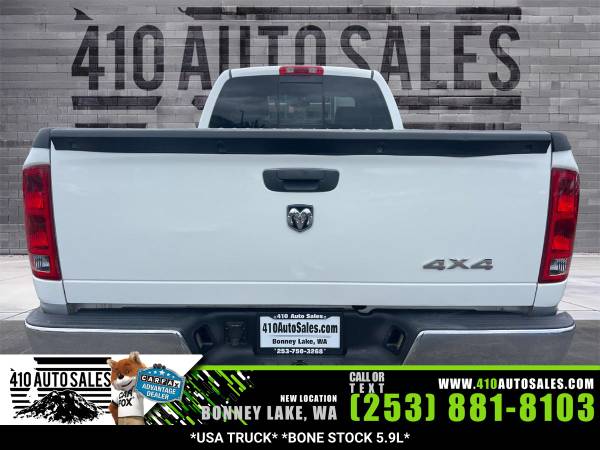 2006 Dodge Ram 3500 Quad Cab - $34.950 (Bonney Lake, WA)63477312542851123