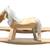 🐴 Vintage Solid Oak Wooden Rocking Horse – Amish Made Bring 1 thumbnail