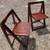 Wooden Folding Chairs Aldo Jacober Trieste for Alberto Bazzani 1960s 3 thumbnail