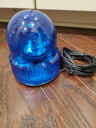 Light Rotating Blue Emergency Beacon Warning Light & UV Light NEW - $40 (Pembroke Pines)63471414021377120