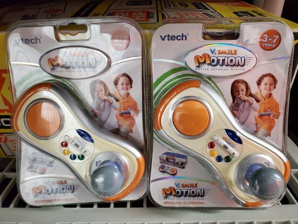 (2) Vtech V. Smile Motion Wireless Controllers 1