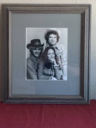 Dukes of Hazzard- Framed Cast Photo 1