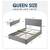 Brand New Queen bed frame with 4 drawers storage and headboard with wood slat su 4 thumbnail